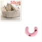 2 In 1 Dog And Cat Bed Pet Winter Bed Round Plush Warm Bed House Soft Long Plush Pets Bed Pet Products